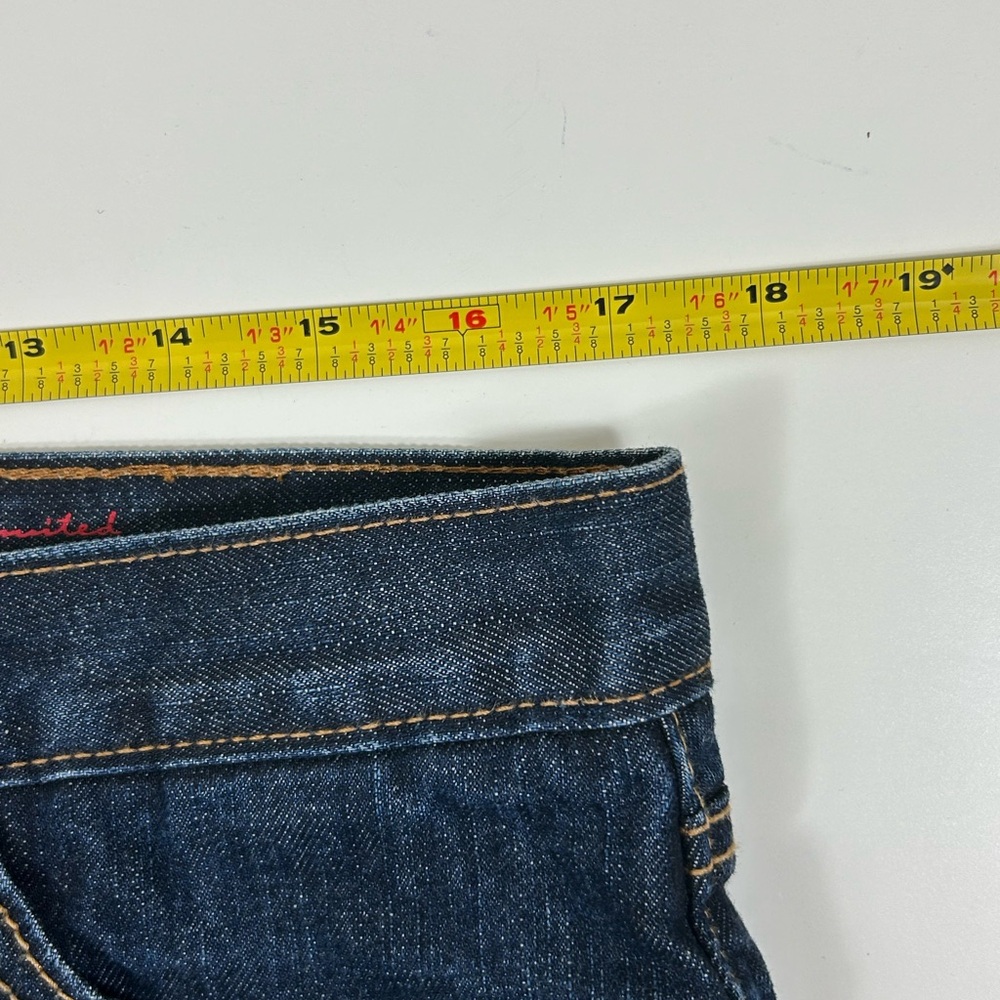 GAP Jeans 1969 Limited Edition Dark Denim Skirt, Sz 12 - Picture 8 of 9